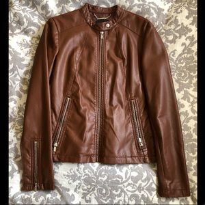 Express leather jacket